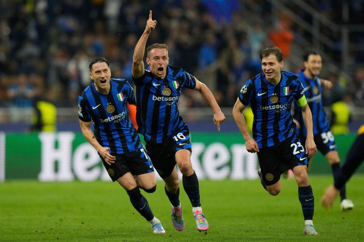 Acerbi e Frattesi si accontentano dell’ultimo quattro epiche per mandare Nerazzuri in finale di Champions League