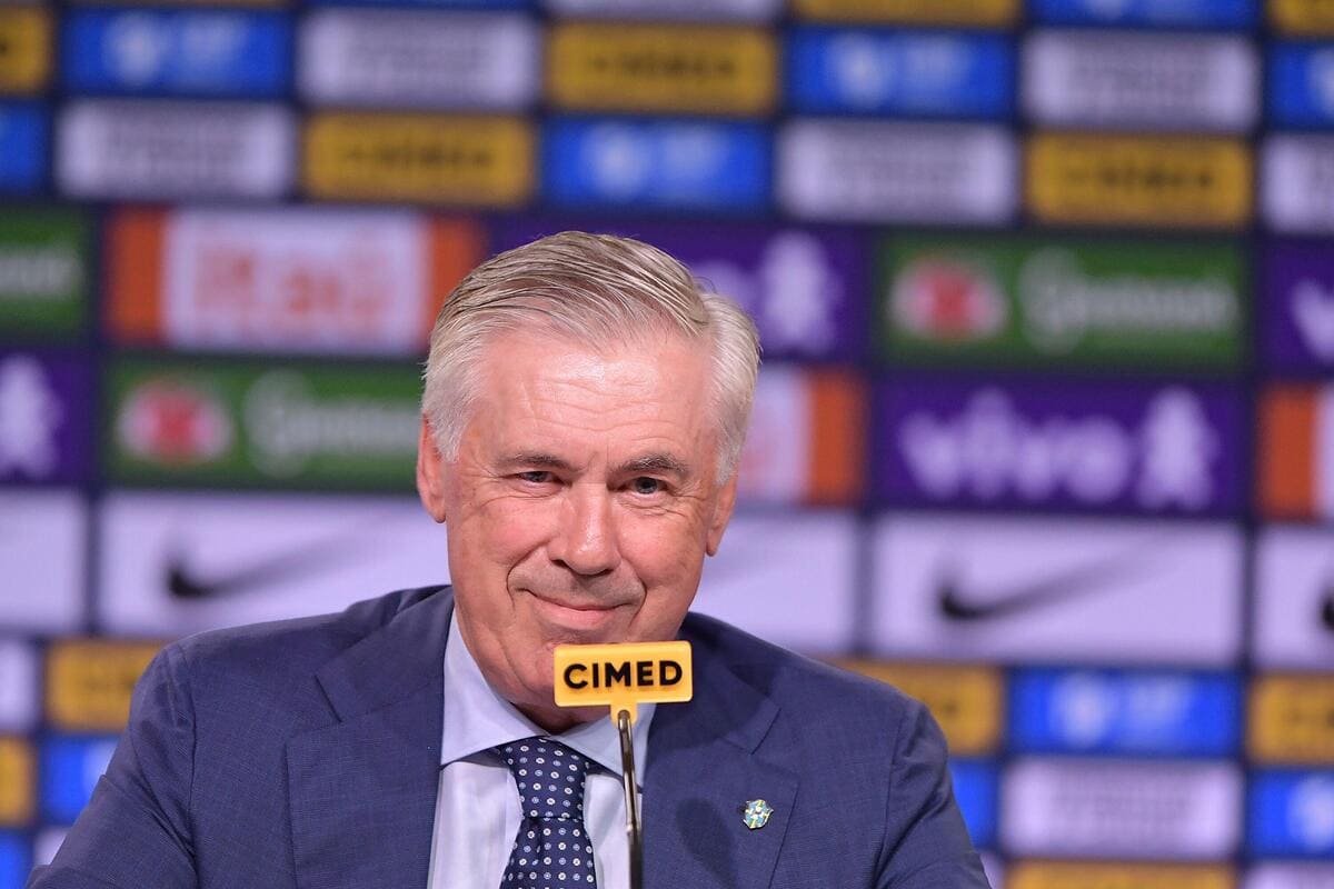 Ancelotti ricorda Casemiro e Antony nella prima squadra del Brasile