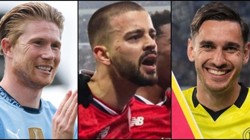 CdS – la lista da De Bruyne a Zhegrova