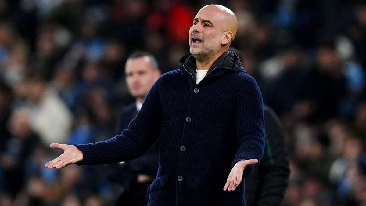 “SAD” Guardiola spiega ciò che pensa al palazzo “che salta il tempo” … e dice che Haaland e Marmoush hanno preso una decisione di rigore finale della Coppa d’Inghilterra