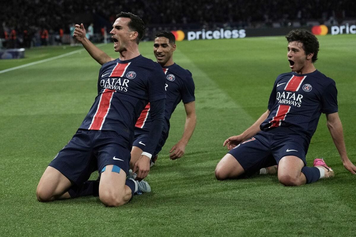 L’Arsenal inizia intensamente, ma Ruiz Rocket mette il PSG nel controllo dell’assorbimento della seconda gamba
