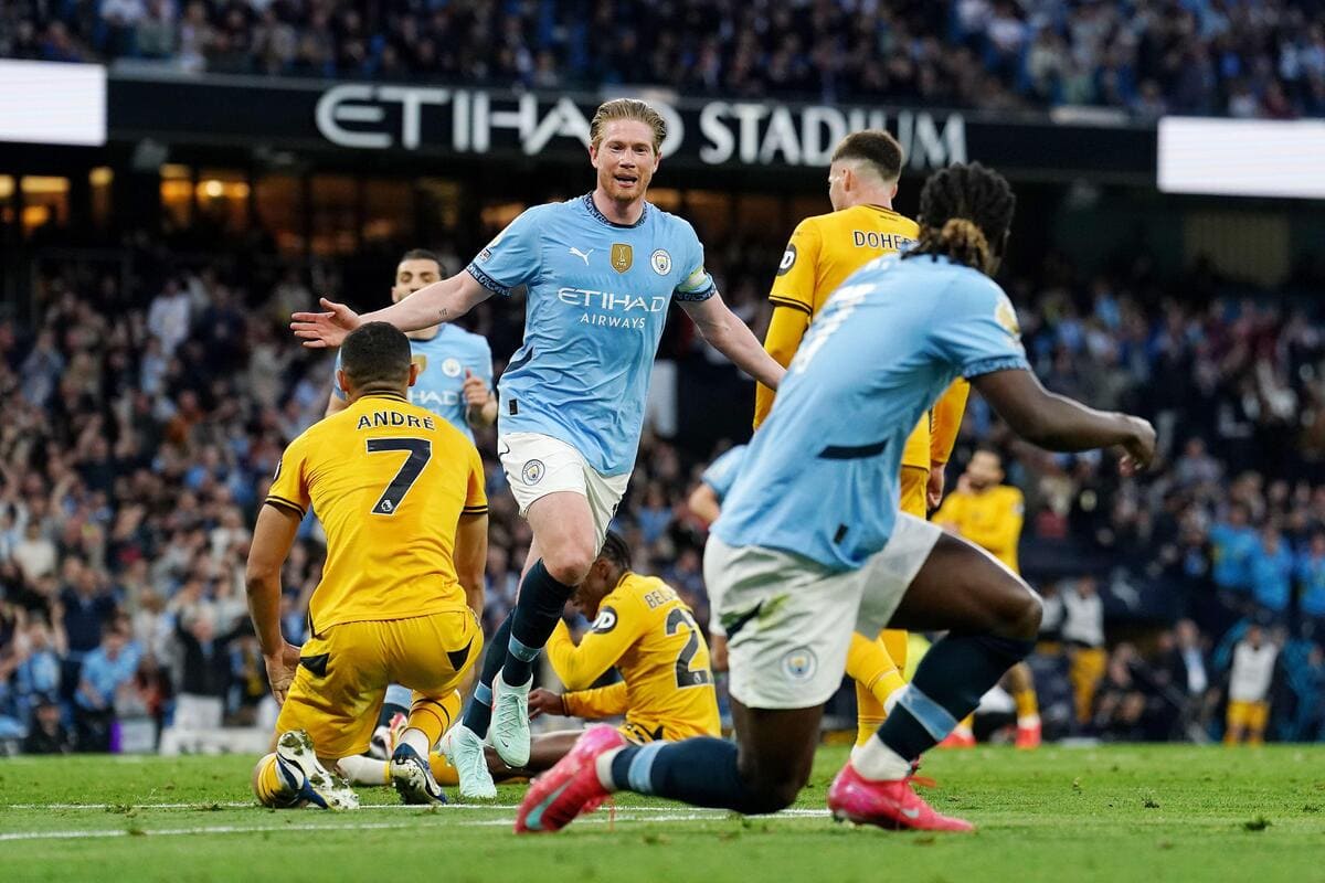 La partenza di De Bruyne dimostra importanza solo con l’obiettivo