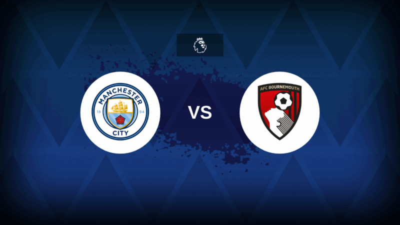Manchester City contro Bournemouth: formazione, statistiche e anteprima