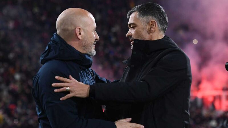 Milan-Bologna, Conceiçao vs Italiano atto terzo: in palio c’è anche il futuro | Primapagina