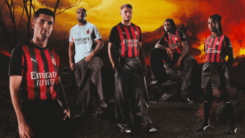 Milan, ecco la nuova maglia 2025/26: “un kit infernale”. Maignan e Theo in foto, l’esordio col Monza | Primapagina