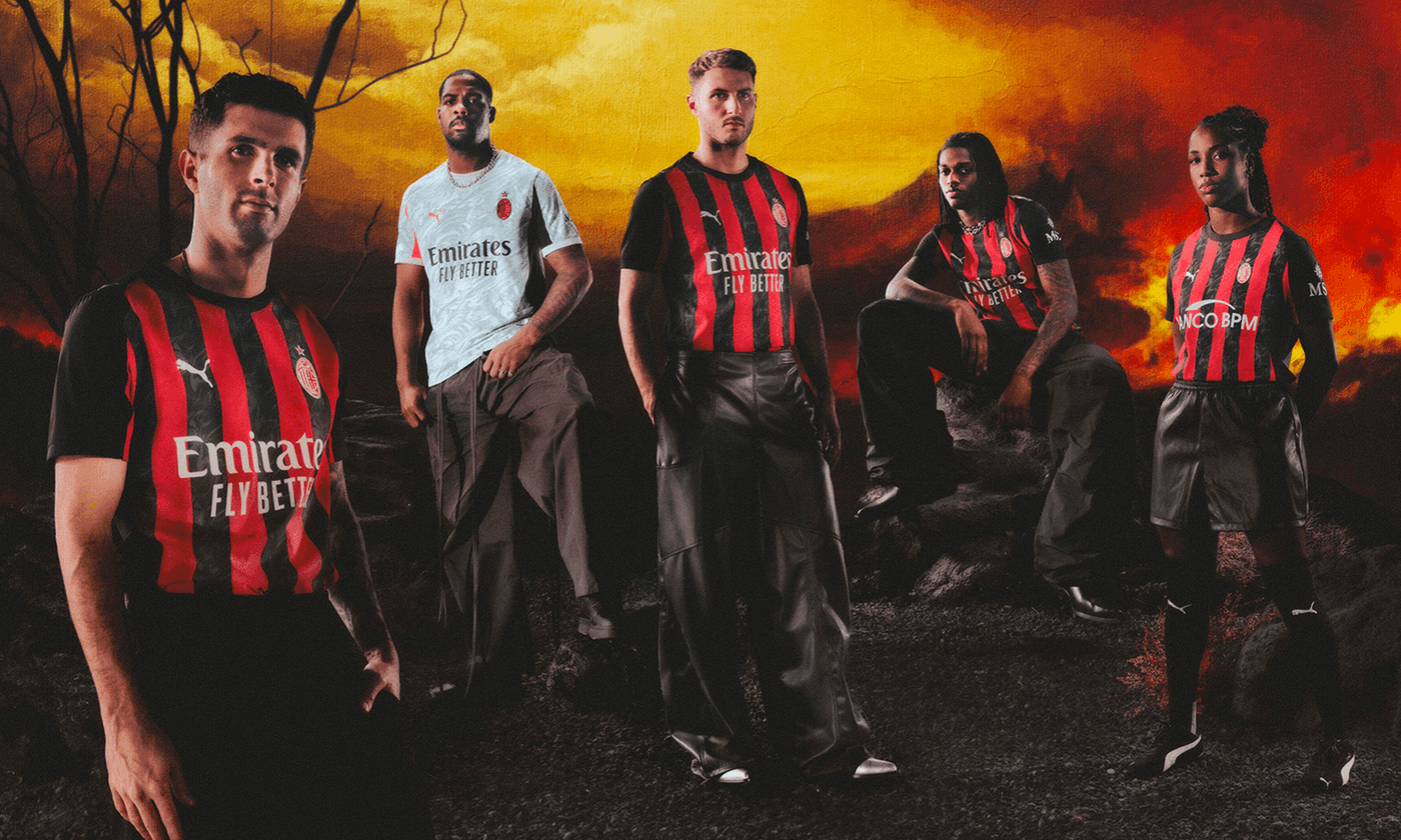 Milan, ecco la nuova maglia 2025/26: “un kit infernale”. Maignan e Theo in foto, l’esordio col Monza | Primapagina