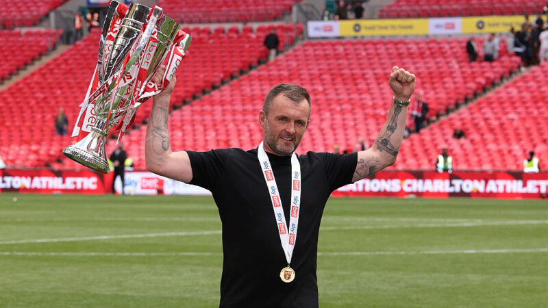 Nathan Jones canalizzano Southampton Misery per guidare Charlton al campionato