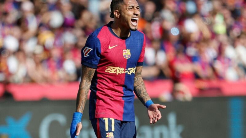 Raphinha invia un chiaro avvertimento a Marcus Rashford e Luis Diaz tra i collegamenti a Barcellona
