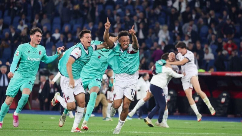 Rossoblu vince Coppa Italia per concludere 51 anni Attesa per il grande trofeo
