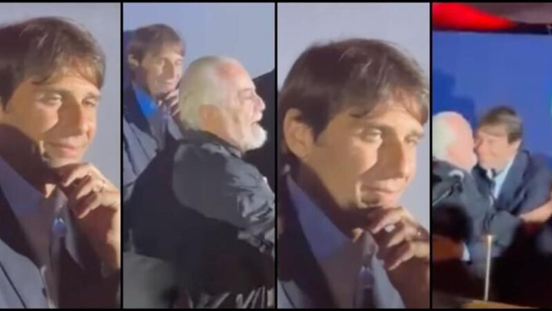 TS – De Laurentiis saluta Conte! “Gli auguro altri successi, merita rispetto: grazie Antonio”