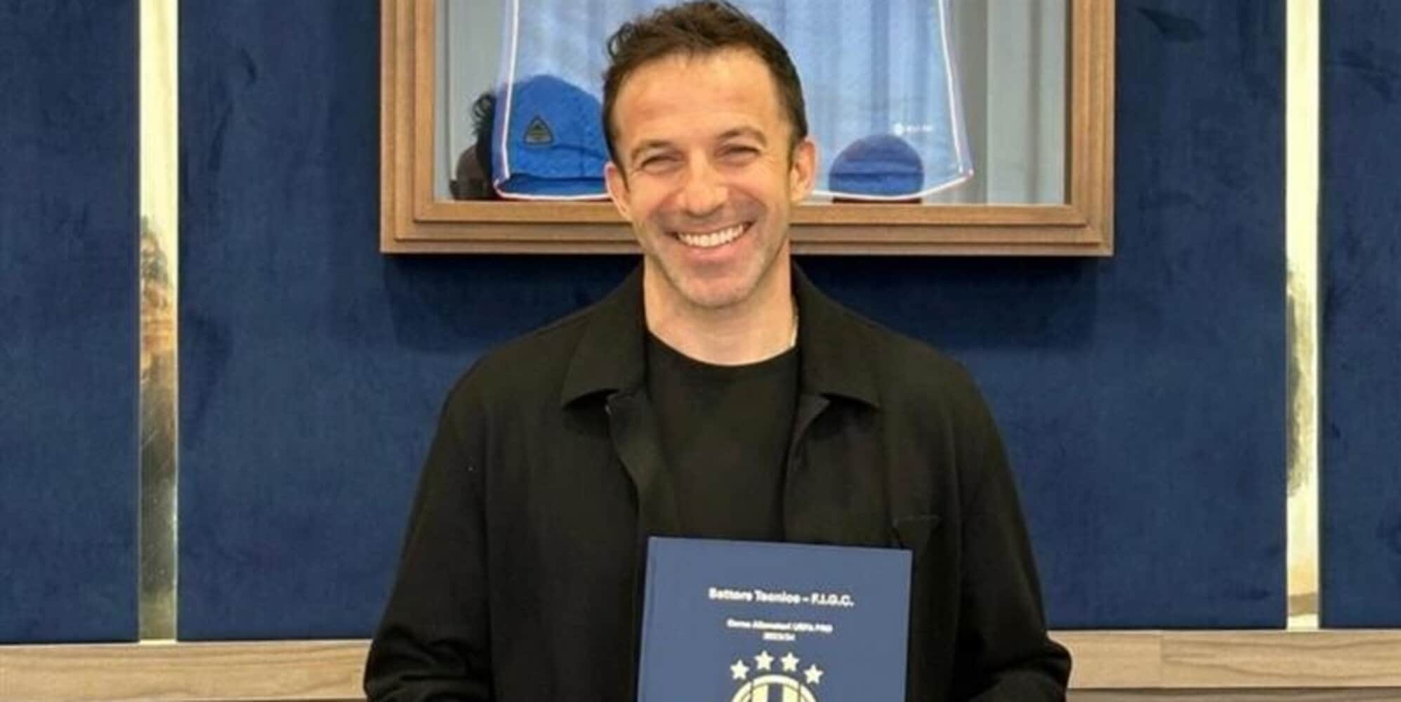 Tuttosport – Del Piero ora può allenare, l’annuncio social: “Potete anche chiamarmi ‘Mister’…”