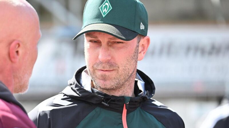 Werder Bremen Sack Coach Werner