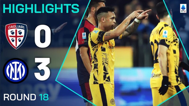 CAGLIARI-INTER 0-3 | Punti salienti | L’a volto della seconda metà protegge l’inter vittoria | Serie A 2024/25