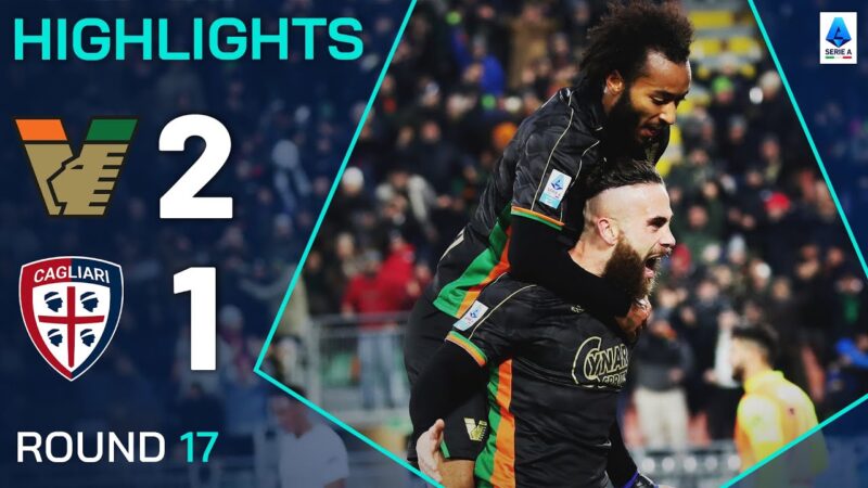 Venezia-Casliari 2-1 | Punti salienti | Venezia End vincendo la siccità | Serie A 2024/25
