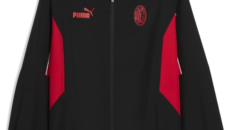 PUMA Giacca Ftblarchive Giacca Sportiva da Calcio e da Allenamento, Prodotto Ufficiale Unisex – Adulto – idea regalo milan