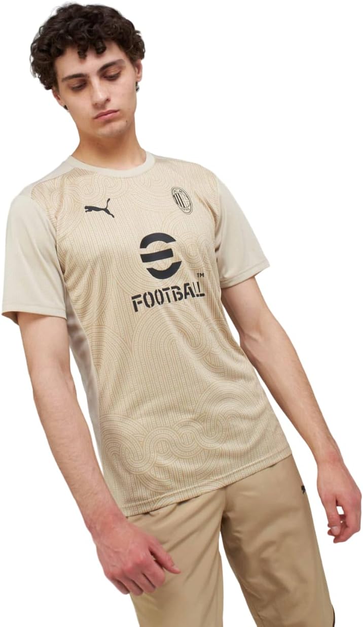 AC Milan Maglia Prematch Maglia Gara Prematch, Stagione 2024/25, Tecnologia dryCell, vestibilità Regolare Unisex – Adulto – idea regalo milan