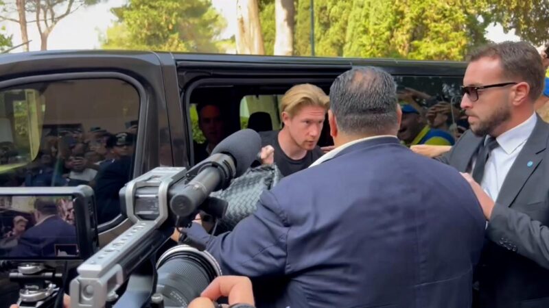 Bruyne atterra a Roma per passare il riconoscimento … con Napoli