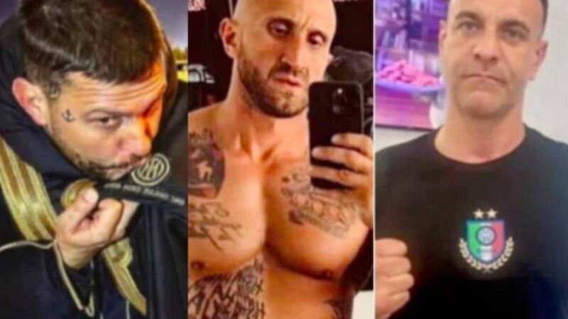 Colpo di stato alla mafia criminale degli ultras con “milizie private” che hanno commissionato omicidi: 90 anni di prigione