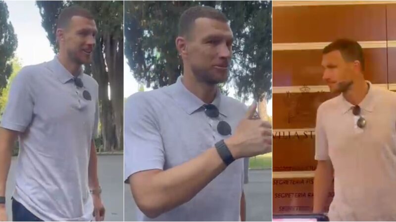 Corriere dello Sport – Dzeko, visite mediche per la Fiorentina: poi la firma