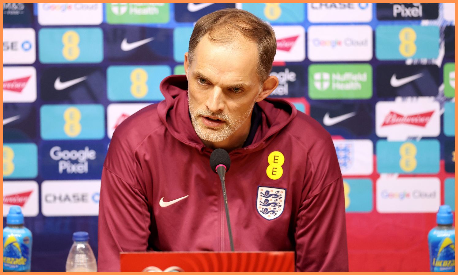 “Dangerous” Chelsea star l’unico giocatore dell’Inghilterra a sfuggire alle critiche di Thomas Tuchel