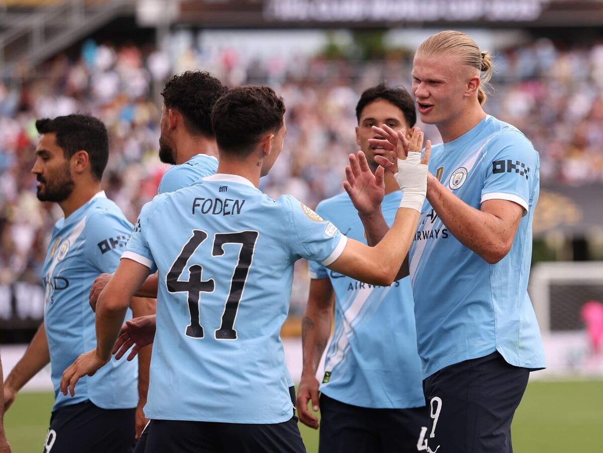 Gli uomini di Guardiola passeggiano al primo posto nel gruppo G