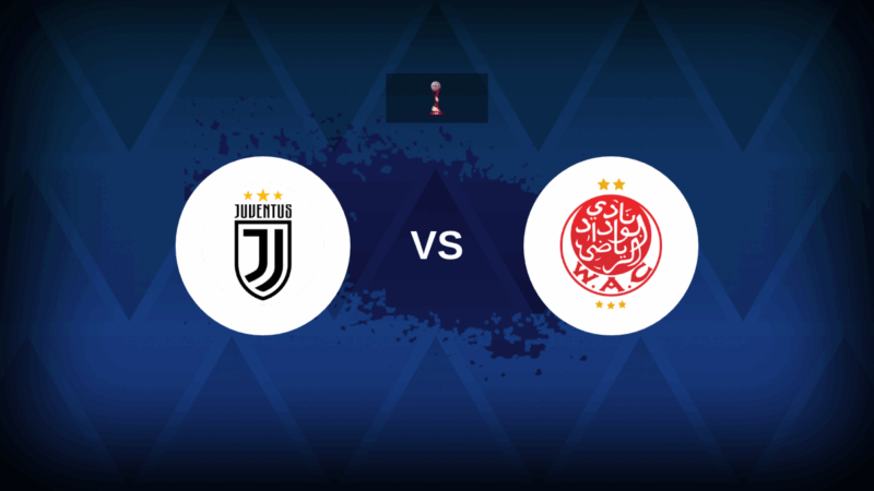 Juventus v Wydad Casablanca – line -up, statistiche e anteprima