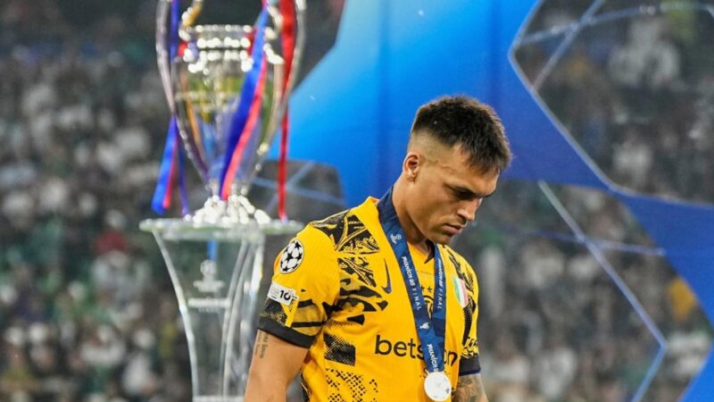 Lettera emotiva da Lautaro dopo la debacle nella finale di Champions League