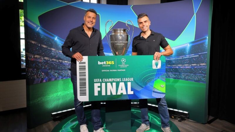 L’ex star dell’Inter Milano e Brasile aiuta BET365 con la partita finale del grande biglietto della stagione