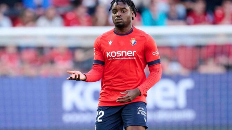 Osasuna chiude la porta alla Juventus di Boyomo