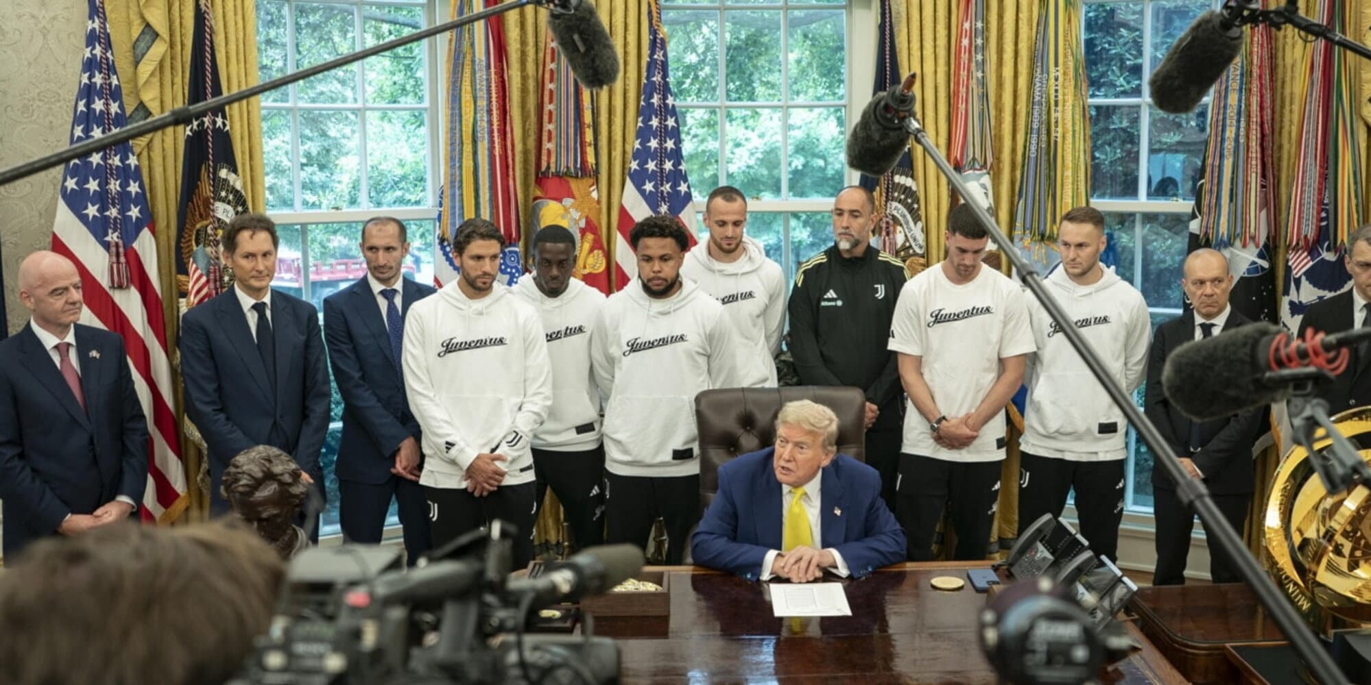 TS – Elkann, Tudor, Locatelli e compagni nello Studio Ovale