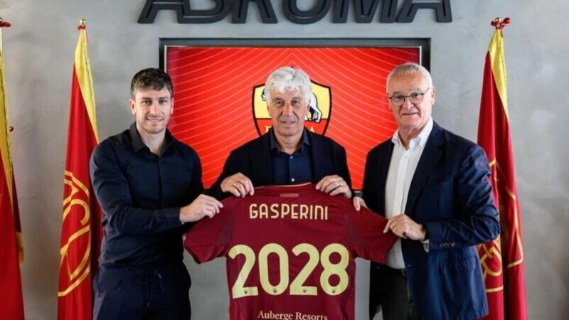 TS – Gasperini è il nuovo allenatore della Roma: il comunicato ufficiale
