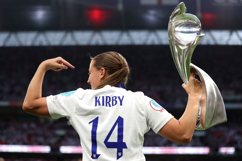 ‘Vincere gli Euro è stato un momento incredibile. Per me, è stato vedere il viaggio, come le persone si sono sposate, come il paese si è innamorato della squadra della squadra Kirby si apre sulla vittoria dell’Euro 2022 dell’Inghilterra
