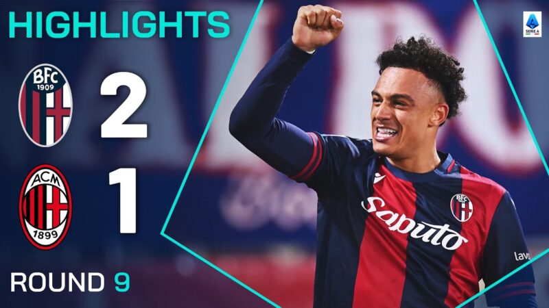 Bologna-Milan 2-1 | Punti salienti | VINCITORE NDOYE SEALS BOLOGNA CONSIGLIO | Serie A 2024/25