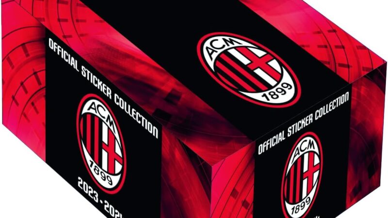 euro publishing album+250 figurine 2020 prodotto ufficiale – idea regalo milan