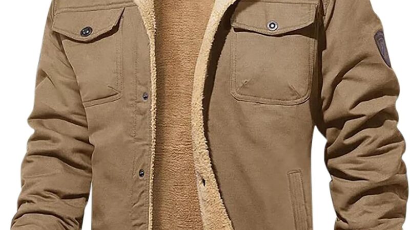 Natale Offerte Giubbotto Uomo Cardigan Da Uomo Maglione Casual Maglia Grossa Multi-Tasche Colletto Con Risvolto Button Down Maglione a Maniche Lunghe Autunno Inverno 2024 – idea regalo inter