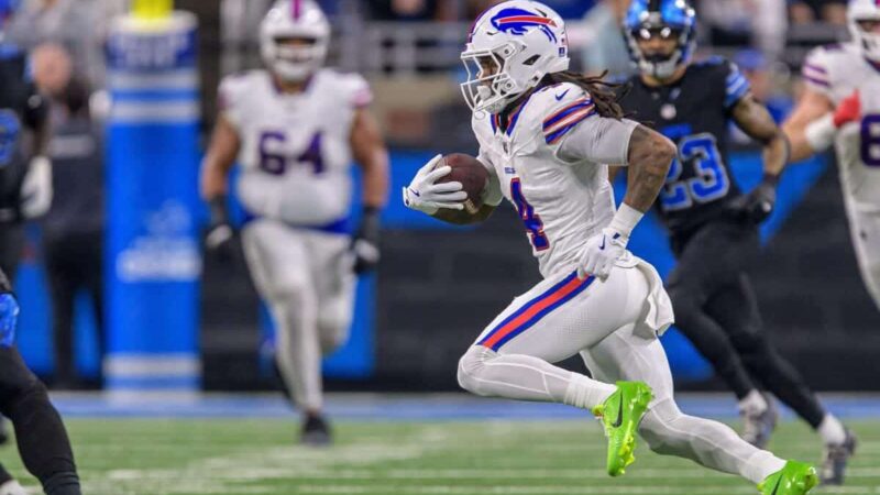 Bills Pro Bowl che corre indietro James Cook continua a spingere per un nuovo contratto