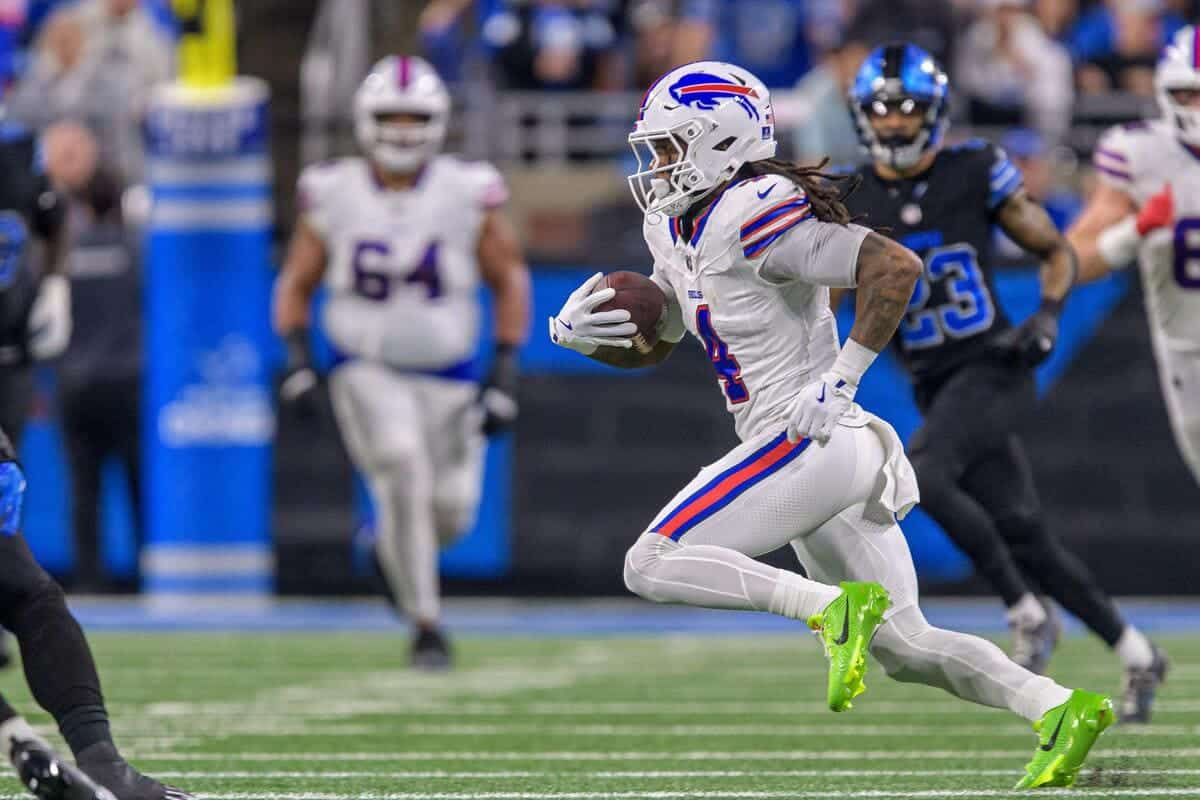 Bills Pro Bowl che corre indietro James Cook continua a spingere per un nuovo contratto