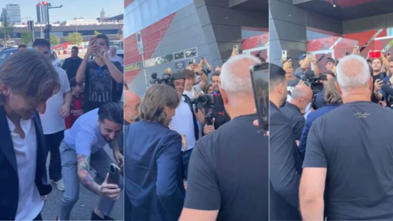 CdS – bagno di folla dei tifosi rossoneri