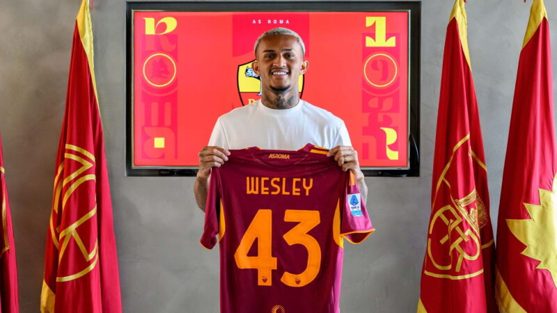 Corriere dello Sport – Roma, Wesley non torna in Brasile: si allena a Trigoria
