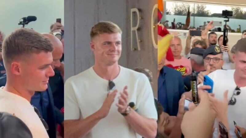 Corriere dello Sport – l’attaccante è sbarcato a Ciampino. Quando farà le visite mediche