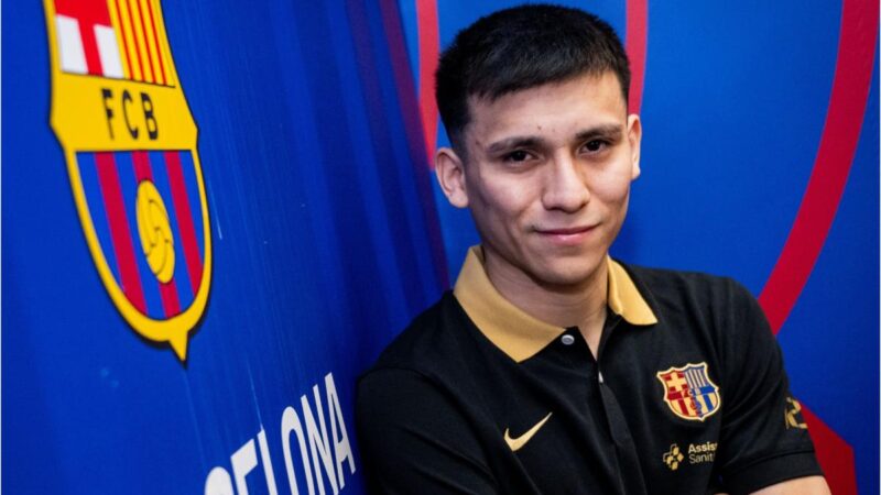 Il Barça all’Ala Argentina Luciano Gauna fino al 2028