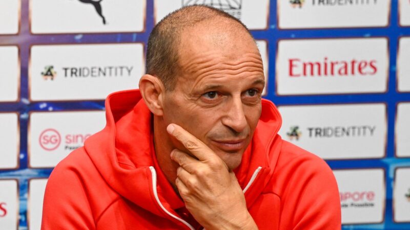 Milan, Allegri: “Arriveranno le difficoltà, il campionato è una crociera”