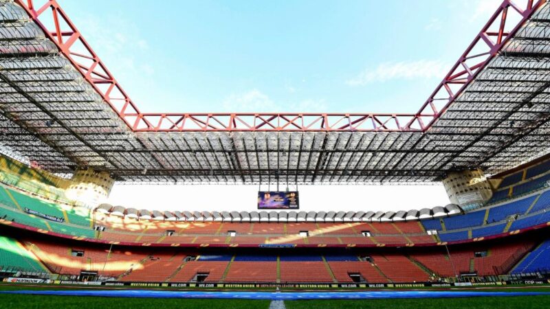 San Siro non soddisfa i requisiti per ospitare l’Eurocup del 2032