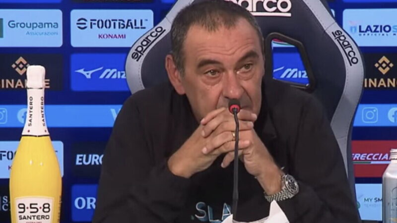 TS – Sarri, il mercato bloccato ed il ritorno alla Lazio