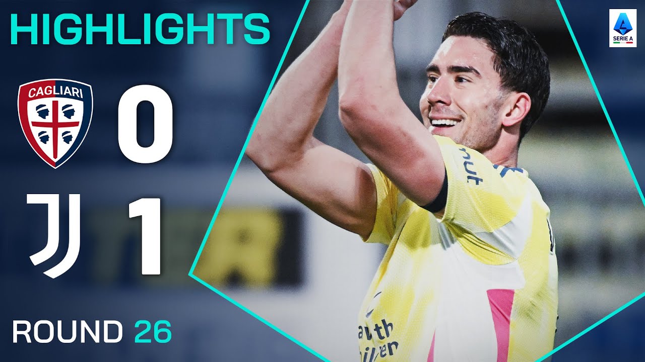 CAGLIARI-Juventus 0-1 | Punti salienti | Vlahovic Segna il vincitore in Sardegna | Serie A 2024/25