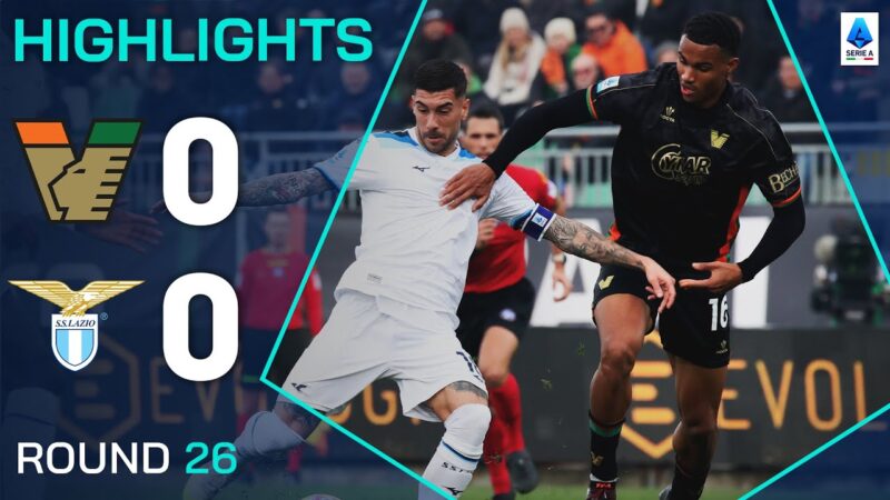 Venezia-Lazio 0-0 | Punti salienti | Lazio detenuto da una robusta Venezia | Serie A 2024/25