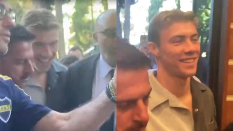 Corriere dello Sport – l’arrivo a Villa Stuart per le visite mediche
 