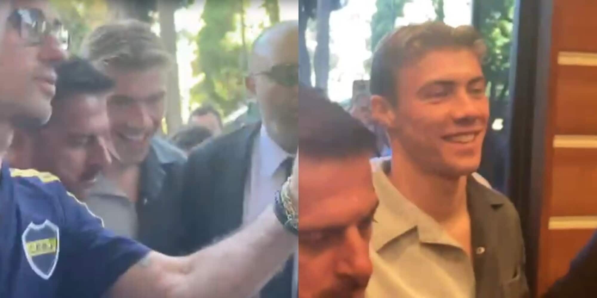 Corriere dello Sport – l’arrivo a Villa Stuart per le visite mediche
 