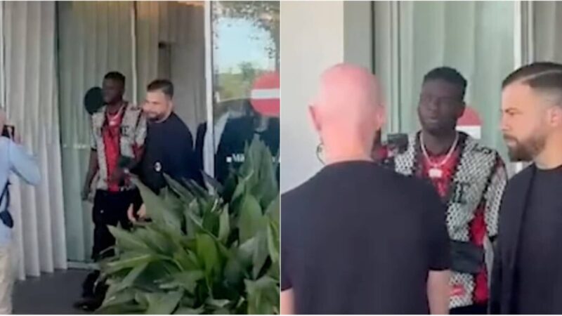 Corriere dello Sport – l’arrivo in città per le visite mediche