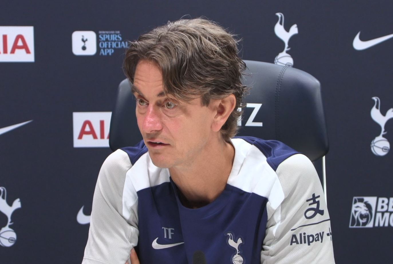 Il manager del Tottenham Thomas Frank sull’attività di trasferimento
